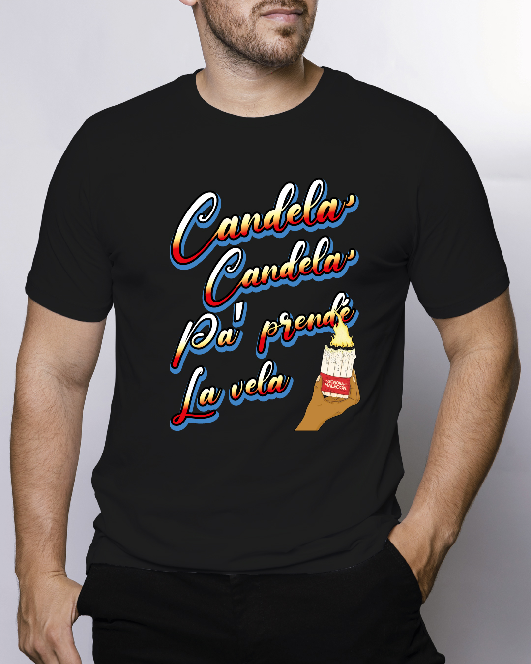 Camisetas-Candela-Negra